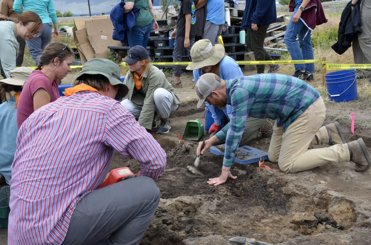 BYU, er State students and faculty work together on Hinckley Mounds